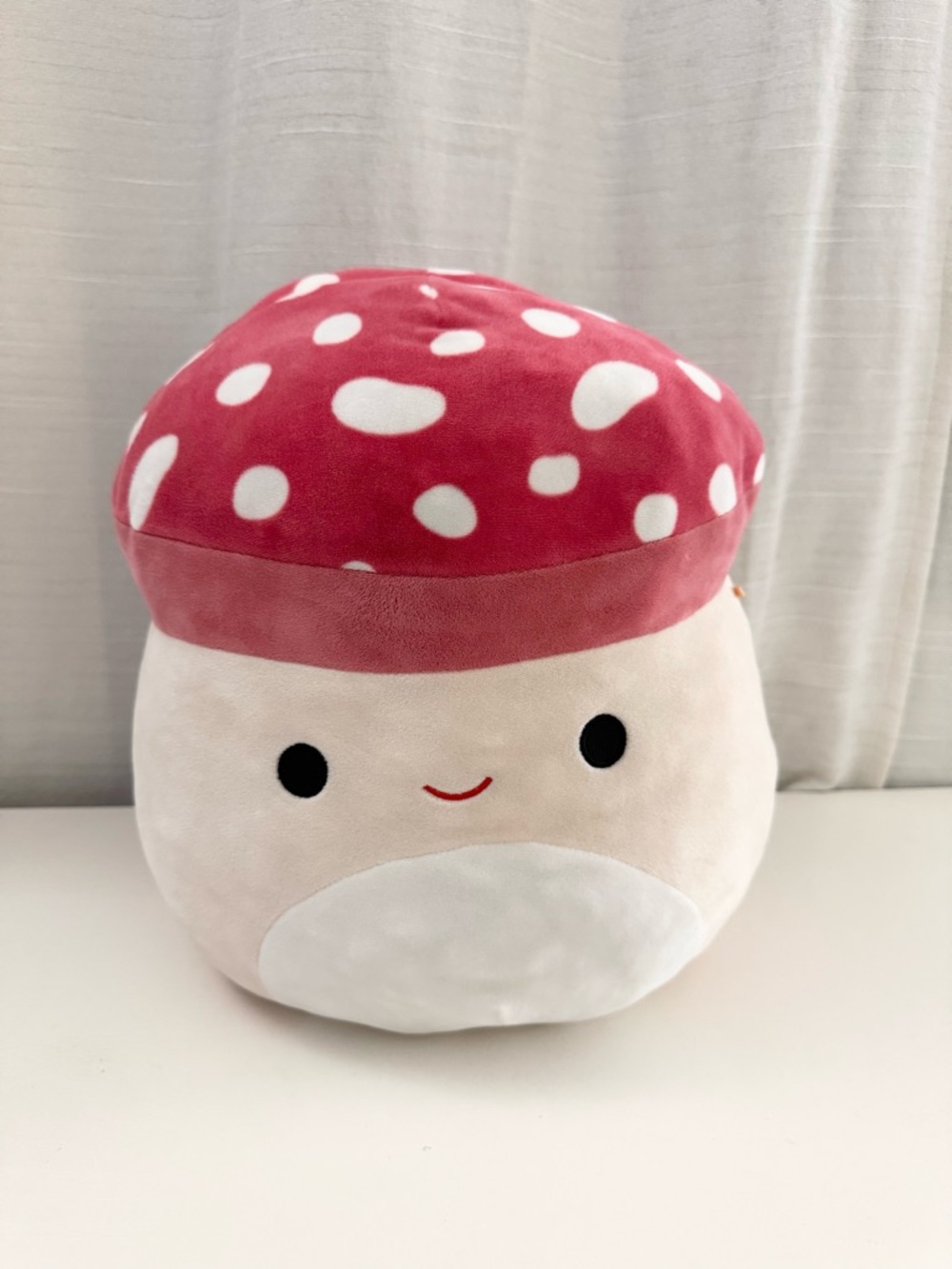 Squishmallow Malcolm Mushroom Plush 12” Red Toadstool Cottagecore